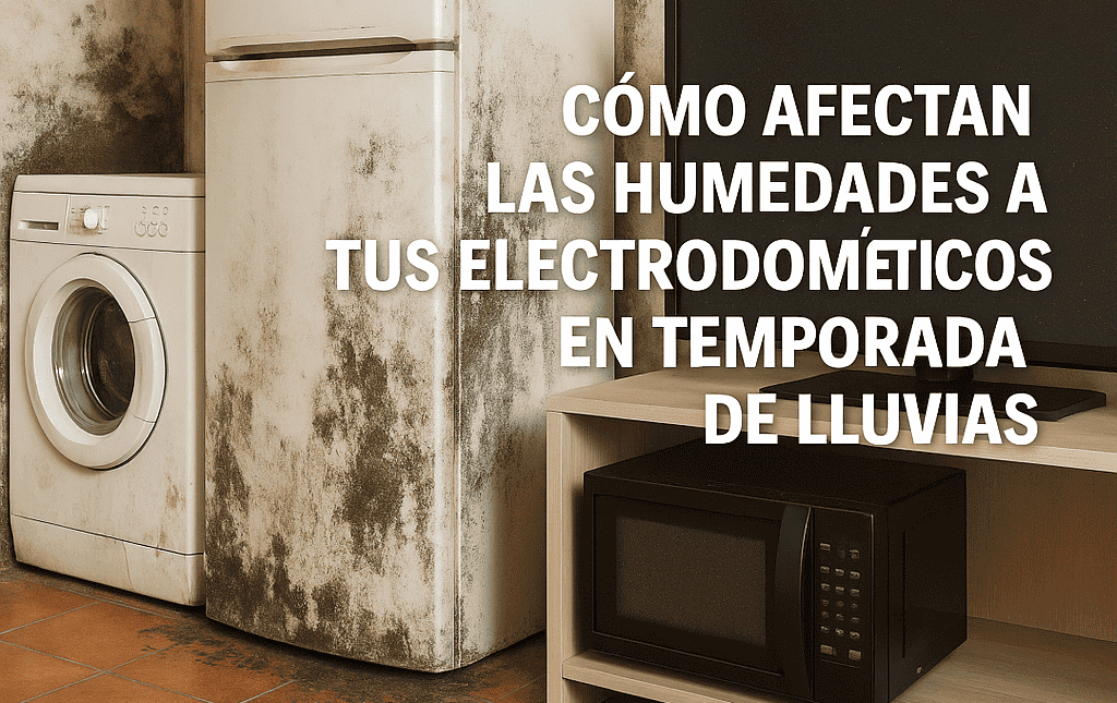 Electrodomésticos, humedades y sus averías
